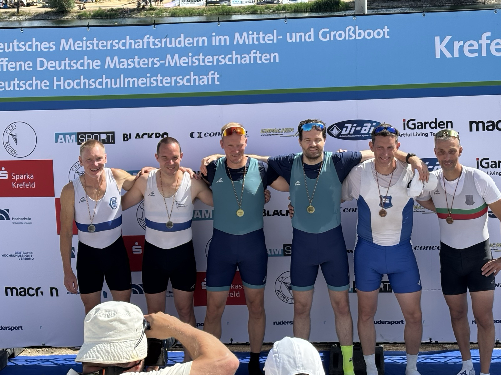 Siegerehrung Deutsche Masters Meisterschaften im C-Doppelzweier 2026